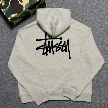  ボーイズ ステューシー キッズパーカー裏起毛と裏起毛なしstussy キッズ子供パーカー ジップアップ フード パーカー 子供服 無地 ブランド韓国風スウェット  ステューシーパーカ 男の子 女の子 こども服 100-160cm