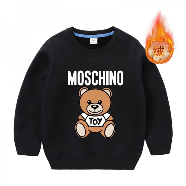 モスキーノmoschino子供 子ども キッズ ベビートップス ブランドコピー服綿100% 秋服 冬服ジャンパー 上着保育園 小学生 裏起毛 防寒 モスキーノフードなし キッズアウターアウトレット 子供服 パーカー 無地