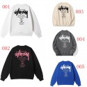 stussy ステューシー子供 子ども キッズ ベビートップス ブランドコピー服トレーナー ステューシープルパーカー子供服保育園 小学生 裏起毛 防寒 フードなし キッズアウターアウトレット 子供服 パーカー 無地