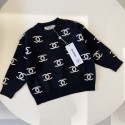  シャネル女の子ニットミニスカート2点セットchanel 激安 ブランド子ども服パロディ春秋冬 ガールズ こども服 キッズベビー服