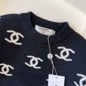  シャネル女の子ニットミニスカート2点セットchanel 激安 ブランド子ども服パロディ春秋冬 ガールズ こども服 キッズベビー服