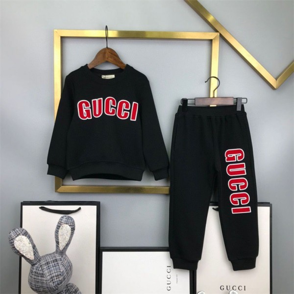 グッチgucci こども服冬秋トップス キッズベビー服プリントパーカーパンツ 子供服 キッズ ベビー トップスブランドコピー服子供服 ベビー服ボーイズ ガールズ ユニセックスジュニア 