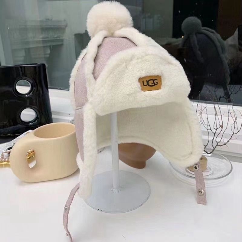 UGG アグ パイロットキャップ 真冬 耳あて付 フライトキャップ 防寒 